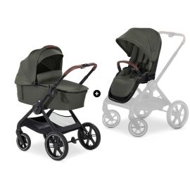 Hauck Комбинирана бебешка количка до 25 кг. Hauck Walk N Care Air Set, UV50+, тъмна маслина 0 - 4г. Унисекс   3530027