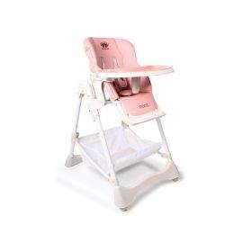 Moni Детско столче за хранене Moni Chocolate, розово 6м. - 3г. Момиче   3563392
