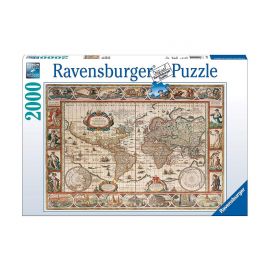 Ravensburger Пъзел Ravensburger 2000 ел. - Карта на света 1650 година 14+ г. Унисекс Пъзели за възрастни  704014