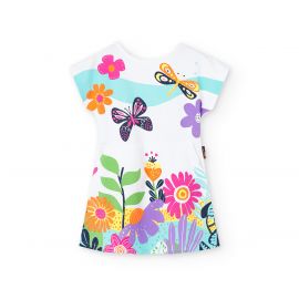 Boboli Boboli - Тениска с къс ръкав Garden treasures 408136/1100, момиче, 7-12 г. 7 - 12г. Момиче Пролет/Лято 2024  8430329as