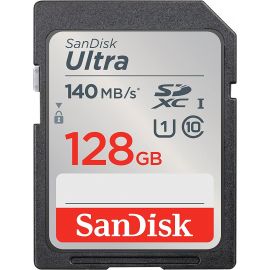 Карта памет SANDISK Ultra SDXC, 128GB, Class 10, U1, 140 Mb/s