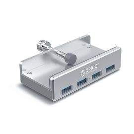 Orico хъб USB 3.0 HUB Clip Type 4 port -  Aluminum - MH4PU-SV