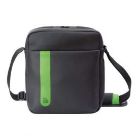 Pat Says Now Tablet Carrier Green Stripe - чанта с презрамка за рамо за iPad и таблети до 11 инча