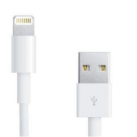 Apple Lightning to USB Cable 0.5m. - оригинален USB кабел за iPhone, iPad и iPod (0.5м.) (retail опаковка)
