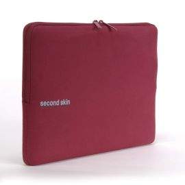 Tucano Second Skin Microfiber - неопренов калъф за MacBook Pro 17 инча (червен)