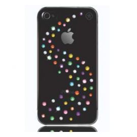 Swarovski Milky Way Cotton Candy - кейс с кристали на Сваровски за iPhone 4