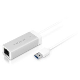 Macally USB 3.0 to Gigabit Ethernet Adapter - адаптер за MacBook и преносими компютри без Ethernet