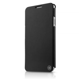 Itskins Plume Leather Case - кожен калъф, тип портфейл и поставка за Samsung Galaxy Note 3 N9005 (черен)