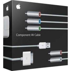 Apple component AV кабел за iPhone, iPod и iPad (със захранване)