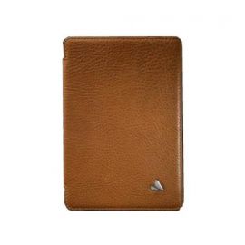 Vaja Nuova Pelle Bridge Argentina Leather Case - луксозен кожен калъф (ръчна изработка) за iPad Mini, iPad mini 2, iPad mini 3 (тъмнокафяв)