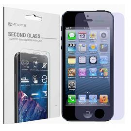 4smarts Second Glass - калено стъклено защитно покритие за дисплея на iPhone 5/5S/SE (прозрачен)