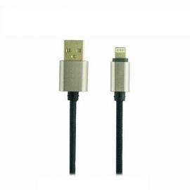 TiPX Avivo Metalic Collection - плетен Lightning кабел за iPhone, iPad, iPod с Lightning (черен)