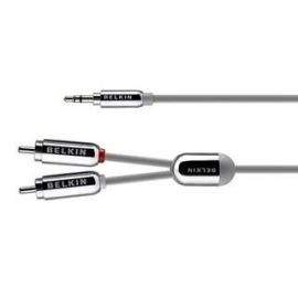 Belkin Stereo Cable 180 cm. - стерео аудио кабел за iPhone, iPad, iPod и мобилни телефони (180 см.)