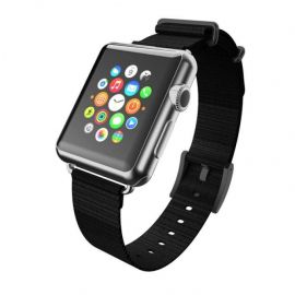 Incipio Nato Style Strap Watch Band - класическа каишка за Apple Watch 42мм, 44мм (черен)
