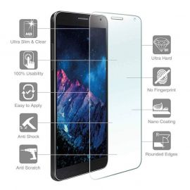 4smarts Second Glass - калено стъклено защитно покритие за дисплея на LG K8 (прозрачен)