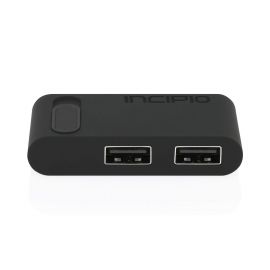 Incipio USB-C Dual Port Adapter - 2-портов USB хъб (разклонител) от USB-C към USB-A за MacBook и компютри с USB-C порт