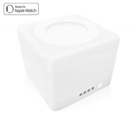 Zens Apple Watch Power Bank 1300 mAh - поставка с вградена батерия за зареждане на Apple Watch (бяла)