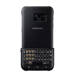 Samsung Keyboard Cover QWERTZ EJ-CG935U - поликарбонатов кейс и клавиатура за Samsung Galaxy S7 Edge SM-G935 (черен)