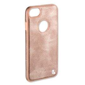 4smarts Monaco Clip Case - качествен кожен кейс за iPhone 8, iPhone 7 (розово злато)