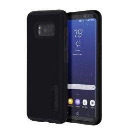 Incipio DualPro Case - удароустойчив хибриден кейс за Samsung Galaxy S8 Plus (черен)