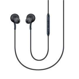 Samsung Earphones Tuned by AKG EO-IG955 S8 - слушалки с микрофон и управление на звука за Samsung Galaxy S10, S9, S8 и др. (тъмносив) (bulk)