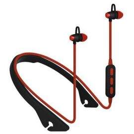 Platinet In-Ear Sport Bluetooth 4.1 Headset PM1065 - безжични спортни блутут слушалки за мобилни устройства (черен-червен)
