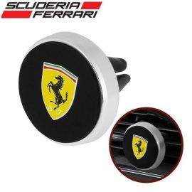 Ferrari Air Vent Mount - магнитна поставка за радиатора на кола за смартфони (черен)