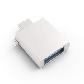 Satechi USB-C to USB Female Adapter - USB-A адаптер за MacBook и компютри с USB-C порт (сребрист)