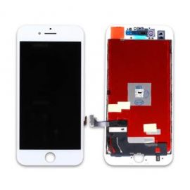 OEM iPhone 8 Display Unit - резервен дисплей за iPhone 8 (пълен комплект) - бял
