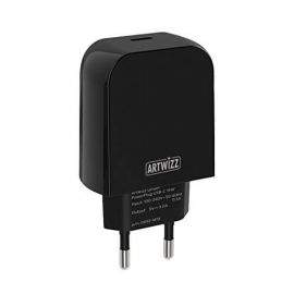 Artwizz PowerPlug USB-C 15W - захранване за ел. мрежа с USB-C изход (черен)
