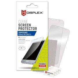 Displex Professional Screen Protector - качествено защитно покритие за дисплея на Samsung Galaxy A3 (2017) (два броя)