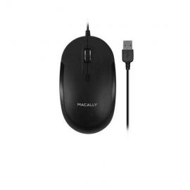 Macally DYNAMOUSE USB Optical Mouse - USB оптична мишка за PC и Mac (черен)