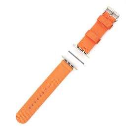 4smarts Fabric Wrist Band - текстилна каишка за Apple Watch 42мм, 44мм (оранжев)
