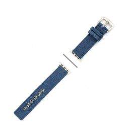 4smarts Cotton Wrist Band - памучна каишка за Apple Watch 38мм, 40мм (син)