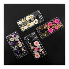 4smarts Soft Cover Glamour Bouquet - силиконов (TPU) калъф с цветя за Huawei Mate 20 (прозрачен-розов)