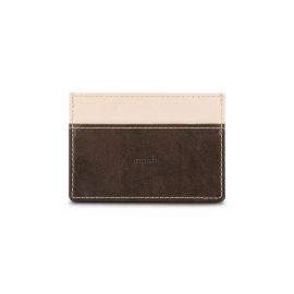 Moshi Slim Wallet - стилен портфейл от веган кожа (кафяв)