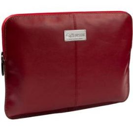 Krusell Luna Sleeve 10 - кожен калъф за iPad и таблети до 10.2 инча (червен)