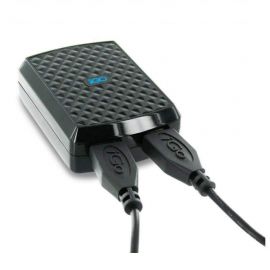 iGo Universal 4.2A Wall Charger - захранване за ел. мрежа с два USB изхода за мобилни устройства и кабели в комплекта
