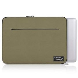 Incipio Ronin Sleeve - текстилен калъф за MacBook Pro 13, Pro Retina 13, Air 13 и преносими компютри до 13 инча (зелен)