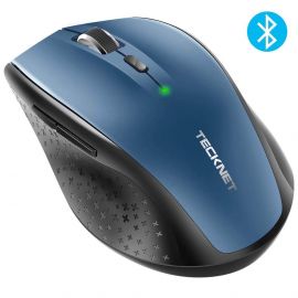 TeckNet BM308 Bluetooth Mouse - ергономична безжична мишка с блутут (за PC) (синя)