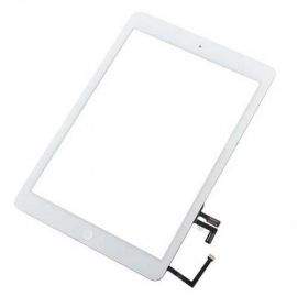 OEM iPad Air Touch Screen with Home Button Unit - резервен тъч скрийн дигитайзер с Home бутон за iPad Air (бял)