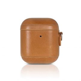 Torrii Airpods Leather Case - кожен кейс (естествена кожа) за Apple Airpods (кафяв)