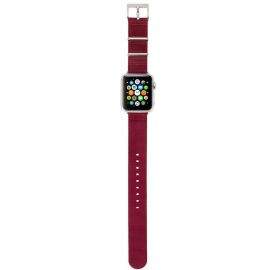 Incase Nylon Nato Band - текстилна каишка за Apple Watch 42мм, 44мм (червен)