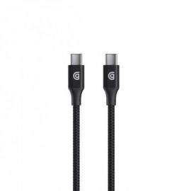 Griffin Premium USB-C to USB-C Cable - USB-C към USB-C кабел за устройства с USB-C порт (180 см) (черен)
