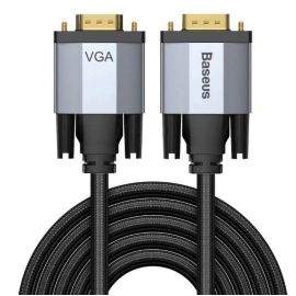 Baseus Enjoyment Series VGA Male To VGA Male Cable - VGA към VGA кабел (200 см) (черен)