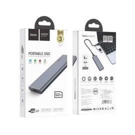Hoco UD7 128GB Portable SSD USB 3.1 + USB-C 3.1 - преносим външен SSD диск
