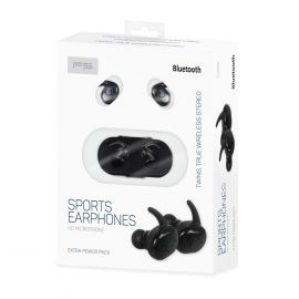 Platinet Freestyle Bluetooth Earphones Sport + Charging Station FS1083B - безжични блутут слушалки със станция за зареждане (черен)