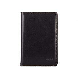 Moshi Passport Holder - стилен клаъф за паспорт от веган кожа (черен)