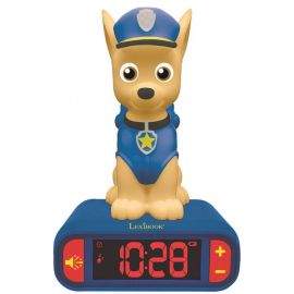 Lexibook Paw Patrol Night Light Radio Alarm Clock  - детски часовник с аларма (син-жълт)