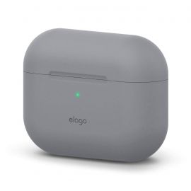 Elago Airpods Original Basic Silicone Case - силиконов калъф за Apple Airpods Pro (светлосив)